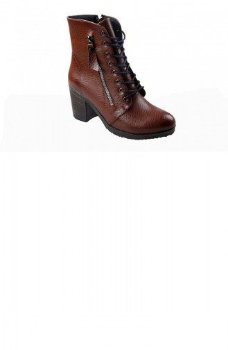 Brown Boots-booties 01977.KAHVE