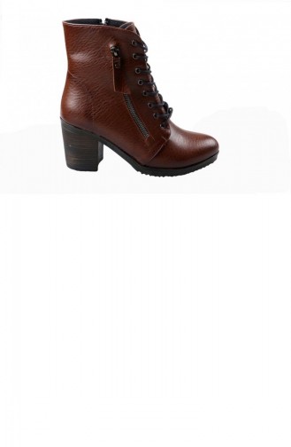 Brown Boots-booties 01977.KAHVE