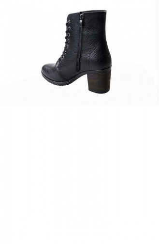 Black Boots-booties 01977.SİYAH
