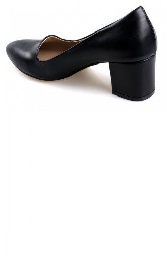 Black High-Heel Shoes 00761.SİYAH