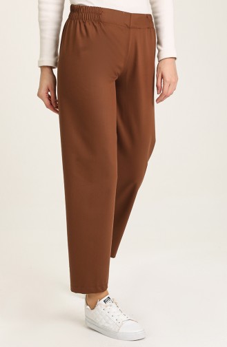 Pantalon Couleur Brun 2062-06