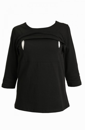 Black Blouse 3501-01