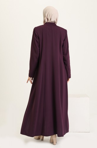 Purple Abaya 0407-01