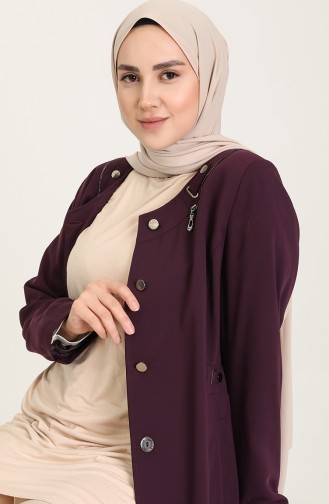 Purple Abaya 0418-01