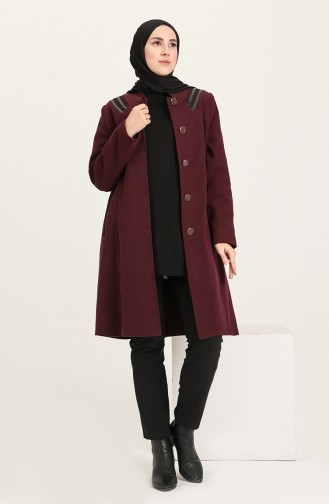 Claret Red Coat 0416-01