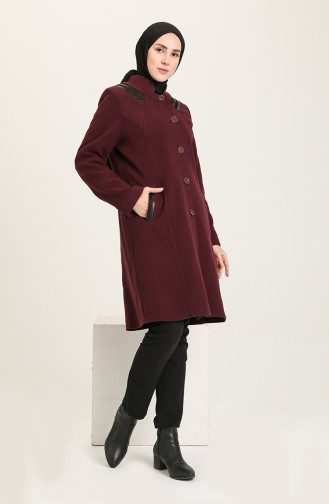 Claret Red Coat 0416-01