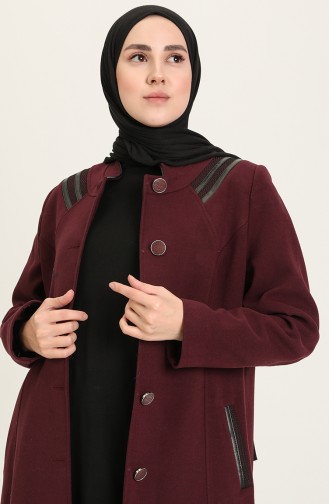 Claret Red Coat 0416-01