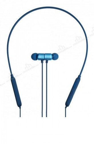 Xo Bs10 Çift Batarya Destekli Manyetik Mavi Bluetooth Kulaklık