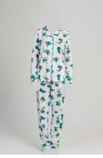 White Pyjama 1100345860.BEYAZ