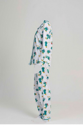 White Pyjama 1100345860.BEYAZ