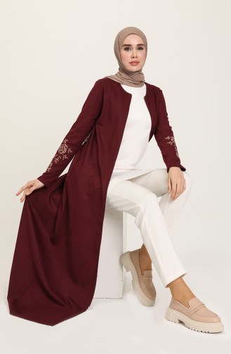 Plum Abaya 3335-05