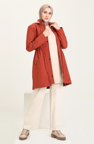 Brick Red Coat 0455-03