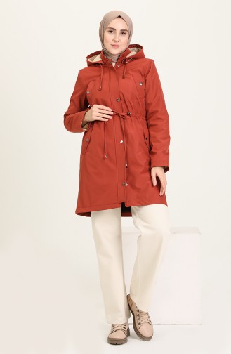 Brick Red Coat 0455-03