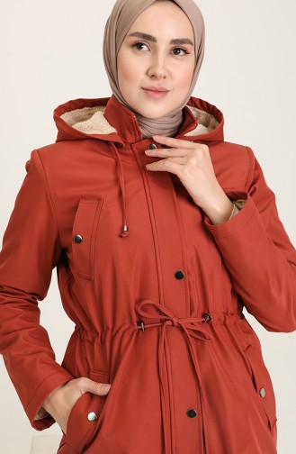 Brick Red Coat 0455-03