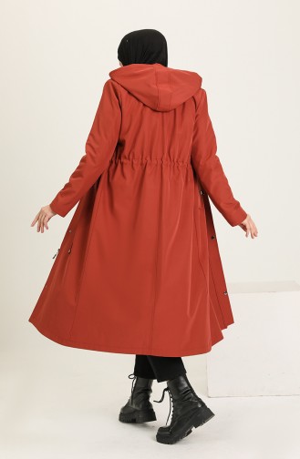 Brick Red Coat 1455-07