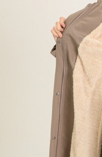 Dunkel-Beige Mantel 2455-05