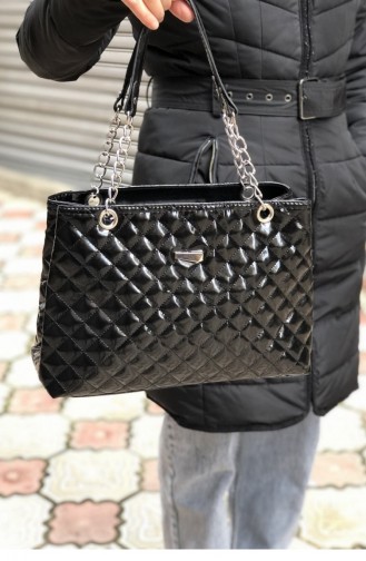 Black Shoulder Bags 001535.SIYAH