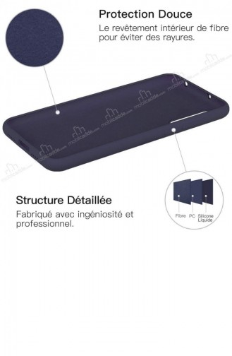 Eiroo Lansman İphone X Xs Lila Silikon Kılıf