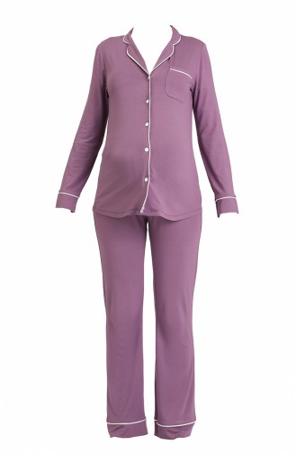 Lila Pyjama 9552-01