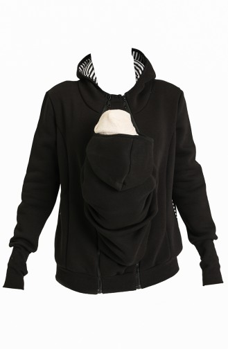 Sweatshirt Noir 4502-02