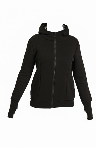 Sweatshirt Noir 4502-02