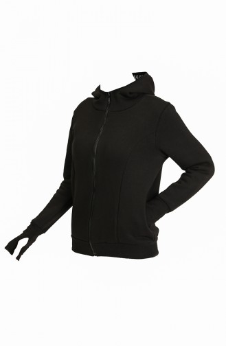 Sweatshirt Noir 4502-02