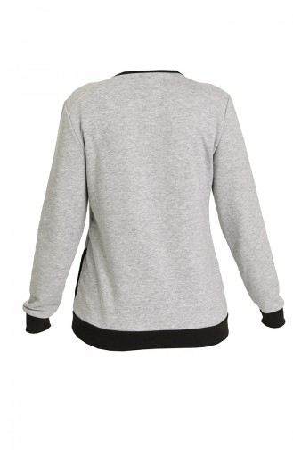 Sweatshirt Gris 4540-01