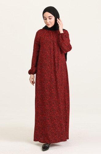 Red İslamitische Jurk 3356-03