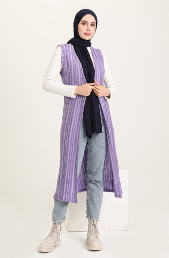 Light Purple Waistcoats 8424-01
