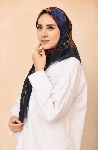 Dark Navy Blue Hoofddoek 11458-14