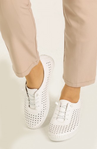 Chaussures de jour Blanc 5004P-03