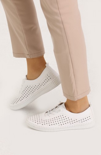 Chaussures de jour Blanc 5004P-03