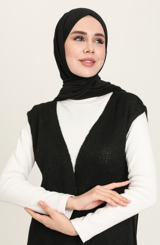 Black Gilet 8425-01