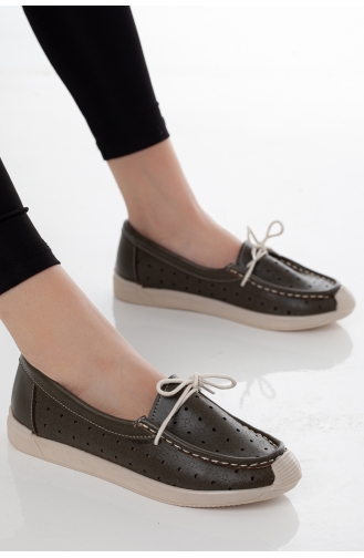 Chaussures Pour Femme HVZ87-01 Vert 87-01