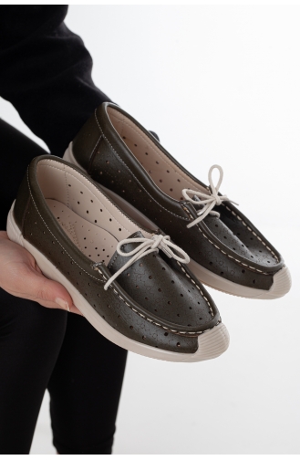 Chaussures Pour Femme HVZ87-01 Vert 87-01