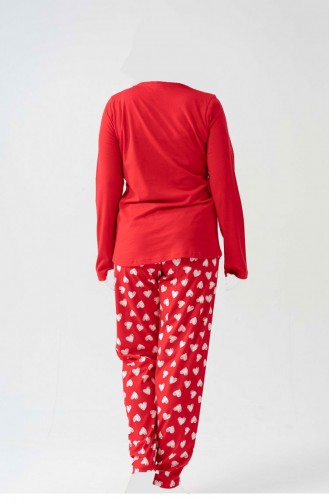 Red Pajamas 1070340939.KIRMIZI