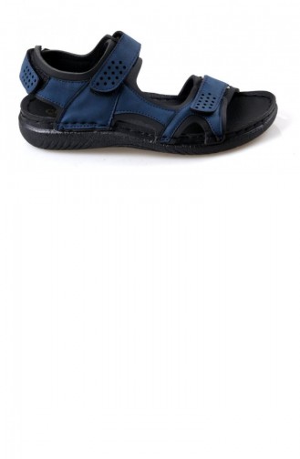 Navy Blue Kid s Slippers & Sandals 171204.LACİVERT