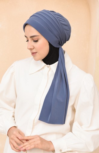 Mervem Piliseli Bone P-20-37 İndigo