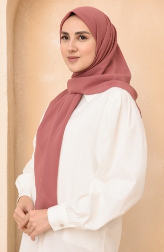 Echarpe Crepe 15289-08 Rose Pâle Foncé 15289-08