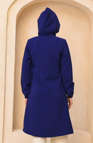 Cape a Capuche 3000-04 Bleu Roi 3000-04