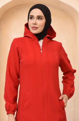 Cape a Capuche 3000-07 Rouge 3000-07