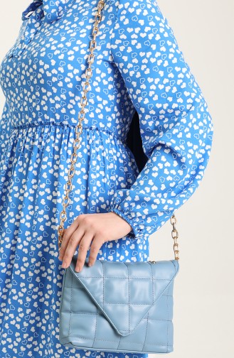 Blue Shoulder Bag 0191-02