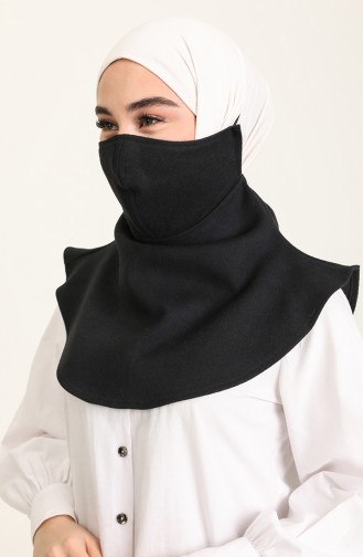 Kaşe Boyunluklu Maske 228812-02 Lacivert