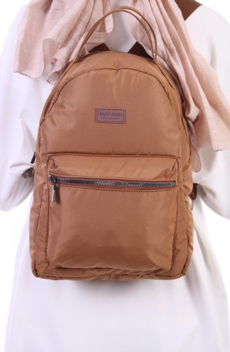 Light Tan Backpack 6016-14