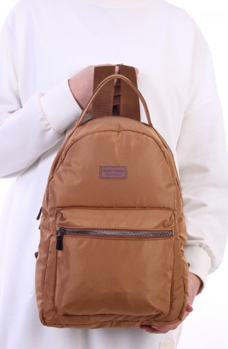 Light Tan Backpack 6016-14
