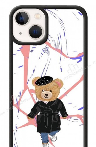 Dafoni Art İphone 13 Dafoni Art Casual Teddy Bear Kılıf
