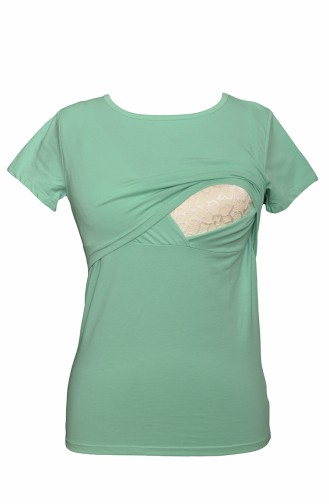 T-Shirt Vert menthe 2508-01