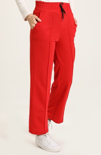 Red Track Pants 1658-05