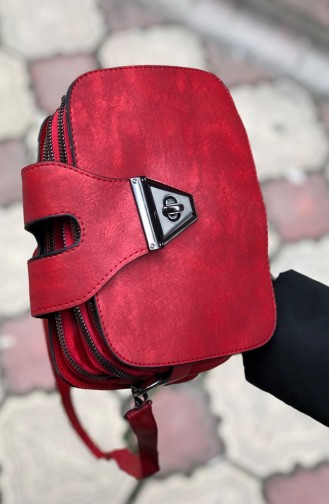 Red Shoulder Bags 1542-03