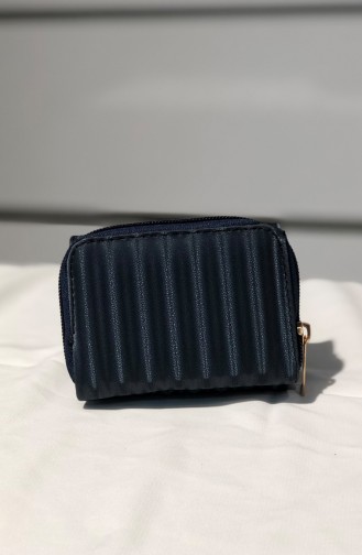 Navy Blue Wallet 1556-06